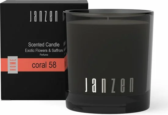 JANZEN Scented Candle Coral 58 Tuincentrumoutlet.com , Janzen , vooraanzicht