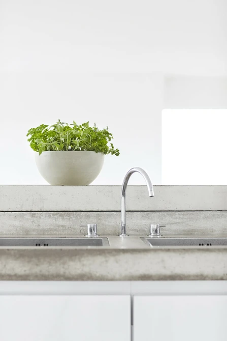 Schaal brussels d35h16cm witgrijs sfeerfoto, Ecopots, tuincentrumoutlet.com