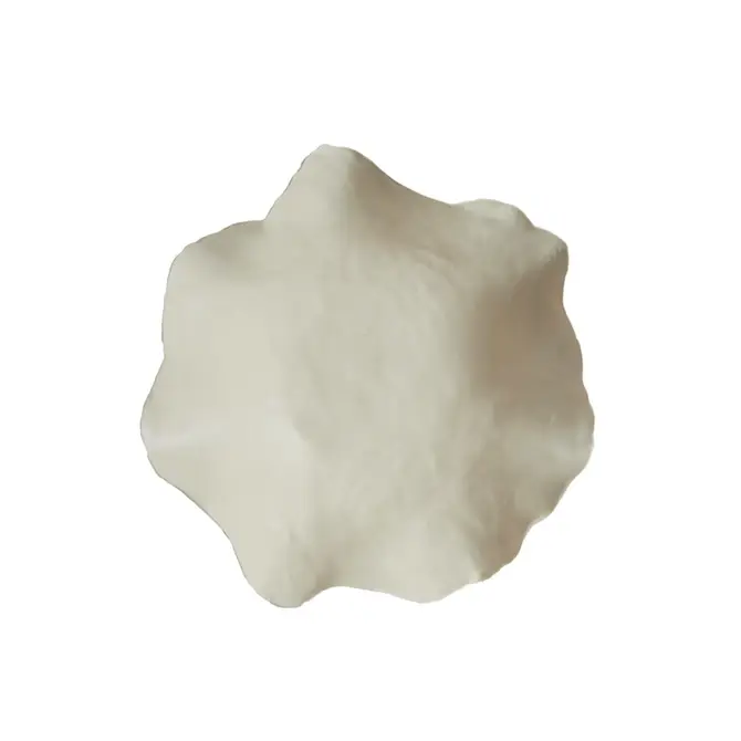 Schaal keramiek l34b31h11cm wt onderkant, Light & Living, tuincentrumoutlet.com