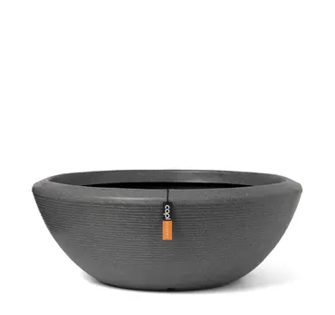 Schaal Laag Arc Granite 92x36 Antraciet, Capi Europe, Tuincentrum Outlet