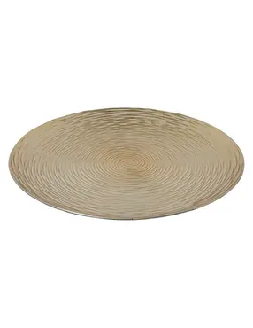 Schaal linda d40h2cm goud