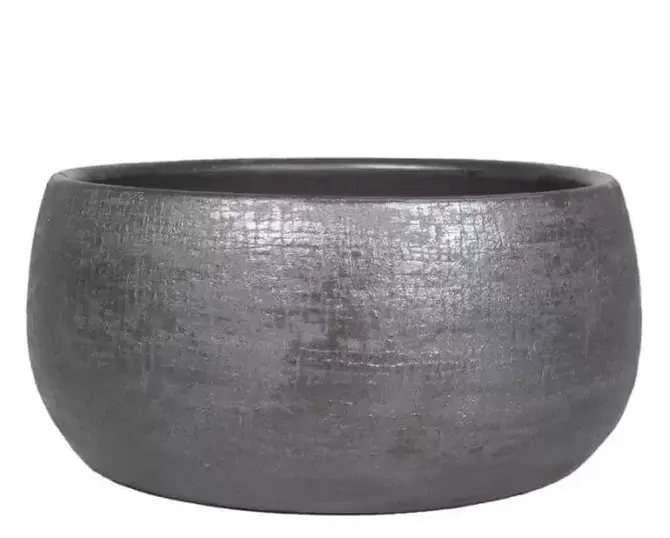 Schaal mira d29h14 industrieel zwart, Floran, tuincentrumoutlet.com