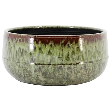 Schaal optim d28h13cm groen, Floran, tuincentrumoutlet.com