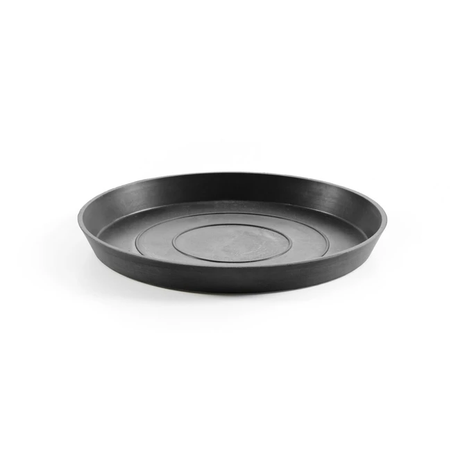 Schaal round d21cm donkergrijs, Ecopots, tuincentrumoutlet.com