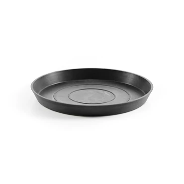 Schaal round d21cm donkergrijs, Ecopots, tuincentrumoutlet.com