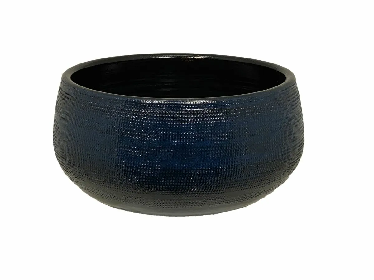 Schaal tokio d24h12cm blauw afbeelding