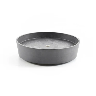 Schaal wheels d29cm grijs, Ecopots, tuincentrumoutlet.com