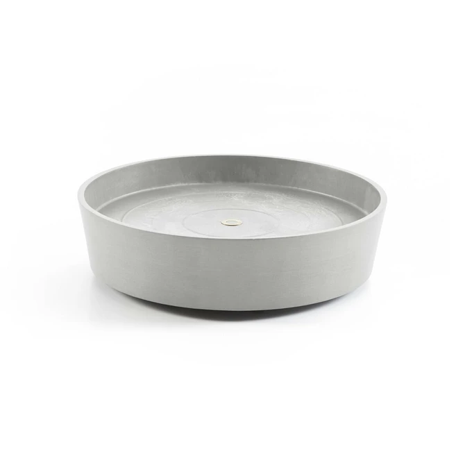 Schaal wheels d29cm witgrijs, Ecopots, tuincentrumoutlet.com