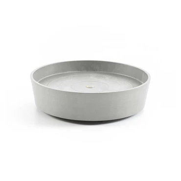 Schaal wheels d29cm witgrijs, Ecopots, tuincentrumoutlet.com
