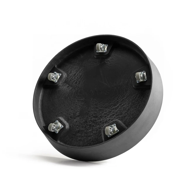 Schotel+wiel d70cm donkergrijs - afbeelding 2