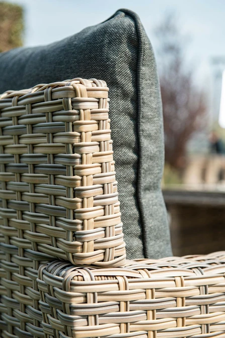 Seagull L/D set 5-dlg rechts vint.w L-shape/r.bl/ l.teak VW details, Garden Impressions, tuincentrumoutlet.com