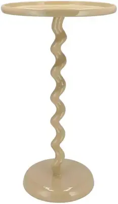 SEPHORA COZY SAND SIDE TABLE 30X30X49CM