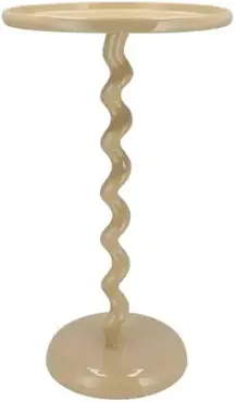 SEPHORA COZY SAND SIDE TABLE 30X30X49CM