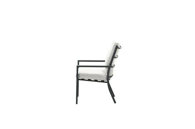 Sergio dining fauteuil Desert Sand zij, Garden Impressions, tuincentrumoutlet.com