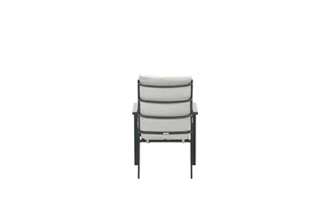 Sergio dining fauteuil Desert Sand achter, Garden Impressions, tuincentrumoutlet.com