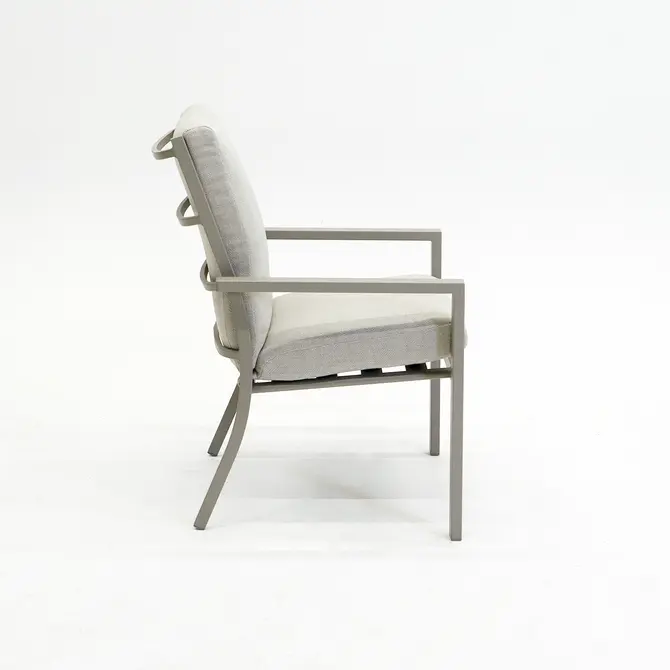 Sergio dining fauteuil taupe / sand - afbeelding 3
