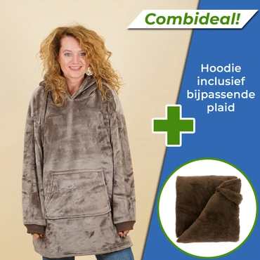 Winterset hoodie+plaid justin bruin fleece