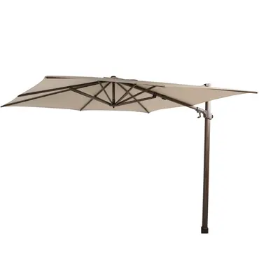 Siesta Premium 300 x 300 cm. beach met wenge frame, 4 Seasons Outdoor, tuincentrumoutlet.com