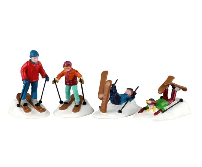 Ski school lessons  set of 4