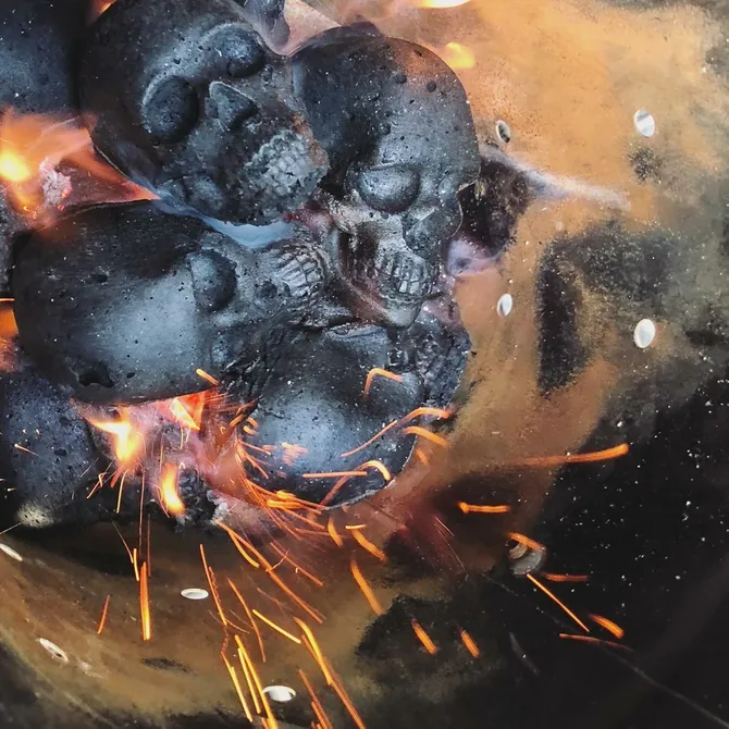 Skulls Doodskop briketten 15 stuks sfeer, tuinentrumoutlet