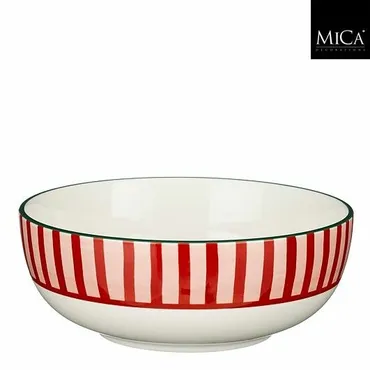 Slabak sofia d24h9cm rood, Mica Decorations, tuincentrumoutlet.com