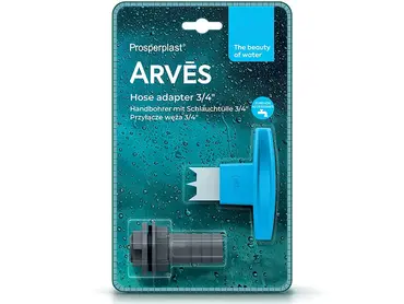 Slangventiel 3/4' RCANS3 Arves- licht grijs, Vita, tuincentrumoutlet.com