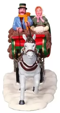 Sleigh ride voorkant, Lemax, tuincentrumoutlet