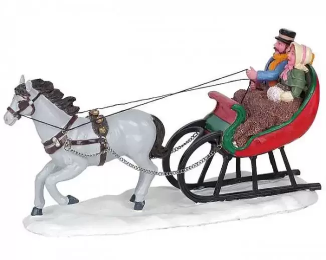 Sleigh ride, Lemax, tuincentrumoutlet