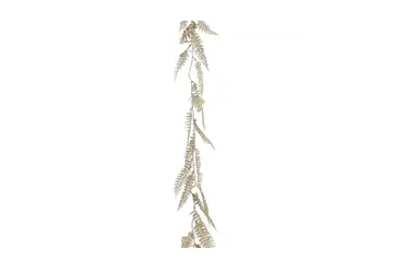 Slinger bladeren l180cm champagne, Mica Decorations, tuincentrumoutlet.com