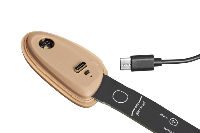 Smart pebble verzorging aardebruin detail, Elho, tuincentrumoutlet