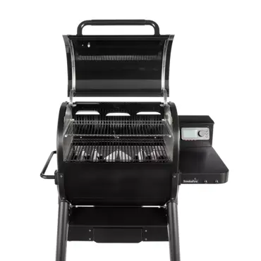 Smokefire EPX4 pelletbarbecue open, Weber, bbqkopen