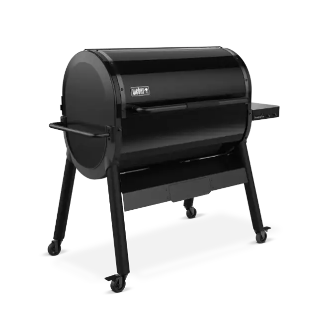 Smokefire epx6 pellet zijkant, Weber, bbqkopen