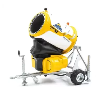 Sneeuwkanon op wagen gl/zilver - afbeelding 2