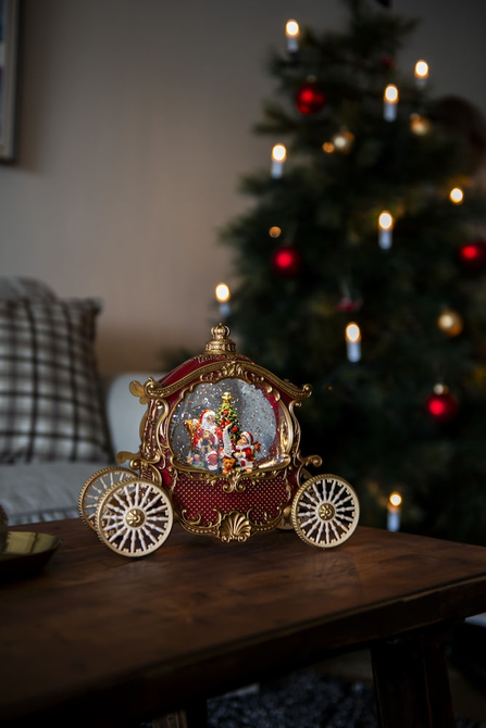 Sneeuwlantaarn koets sfeer, Konstsmide, tuincentrumoutlet