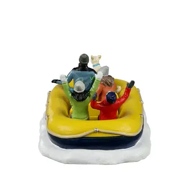 Snow rafting achter, Lemax Europe, tuincentrumoutlet