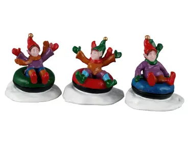 Snow tubers  set of 3