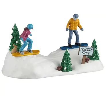 Snowboarding practice - afbeelding 1
