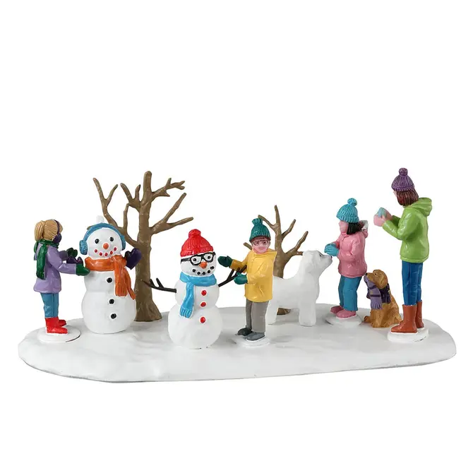 Snowmen friends, Lemax Europe, tuincentrumoutlet