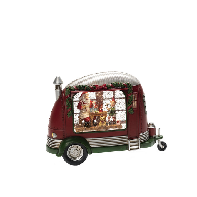 Snwlantaarn caravan kerstman bo 5, Konstsmide, tuincentrumoutlet