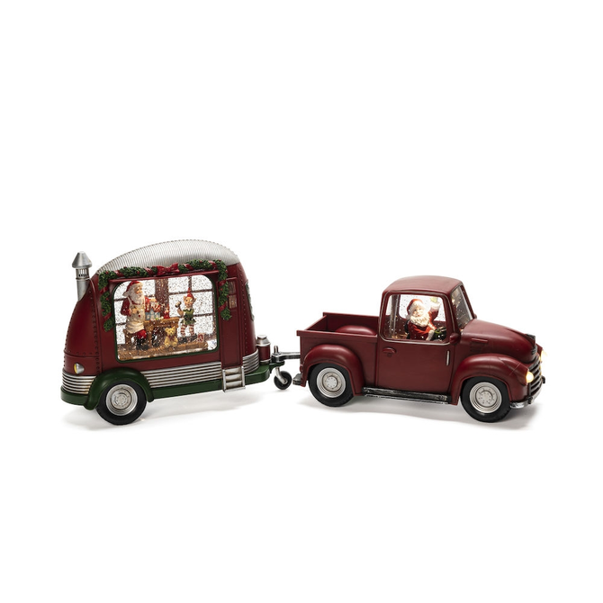 Snwlantaarn caravan kerstman bo 6, Konstsmide, tuincentrumoutlet