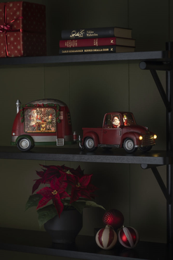 Snwlantaarn caravan kerstman bo 2, Konstsmide, tuincentrumoutlet