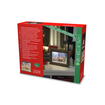 Snwlantaarn fotolijst koor brons bo doos, Konstsmide, tuincentrumoutlet