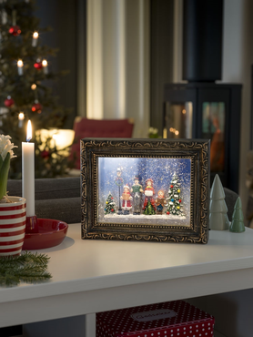 Snwlantaarn fotolijst koor brons bo sfeer, Konstsmide, tuincentrumoutlet