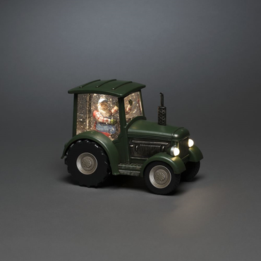 Snwlantaarn tractor kerstman bo, Konstsmide, tuincentrumoutlet