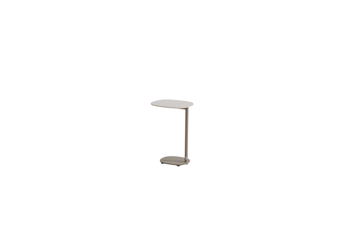 Sofie support table ceramic oyster 35 X 30 X 50 cm mocca, 4SO, tuincentrumoutlet.com