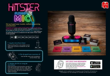 Spel hitster flying mic achterkant, Jumbo, tuincentrumoutlet.com