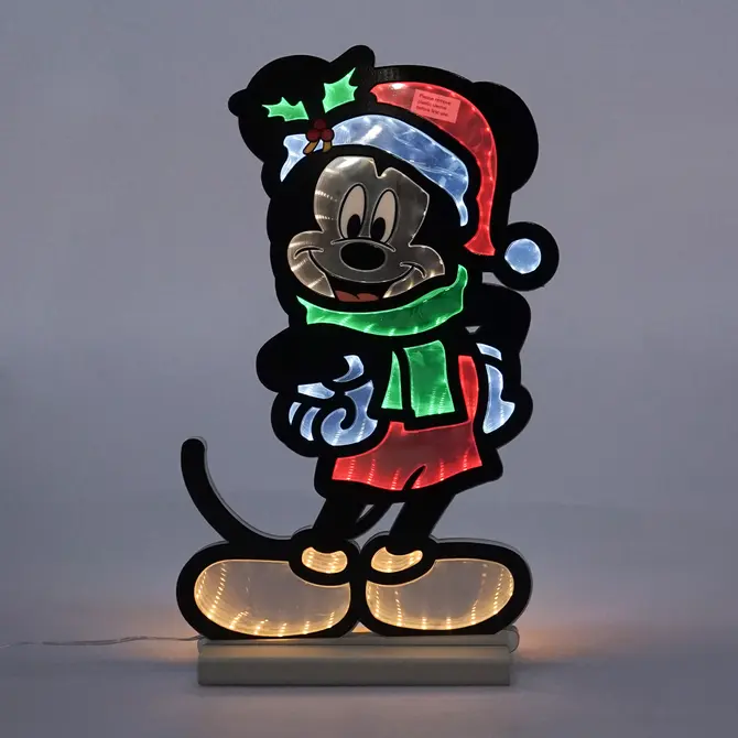 Spiegellicht 3d mickey 40cm ind, Disney, Tuincentrumoutlet