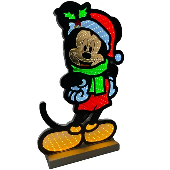 Spiegellicht 3d mickey scarf 90cm, Disney, tuincentrumoutlet.com