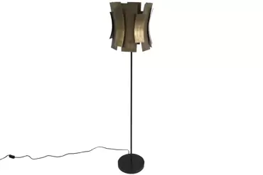 Staande lamp Teodor metaal zwart, Countryfield, www.tuincentrumoutlet.com
