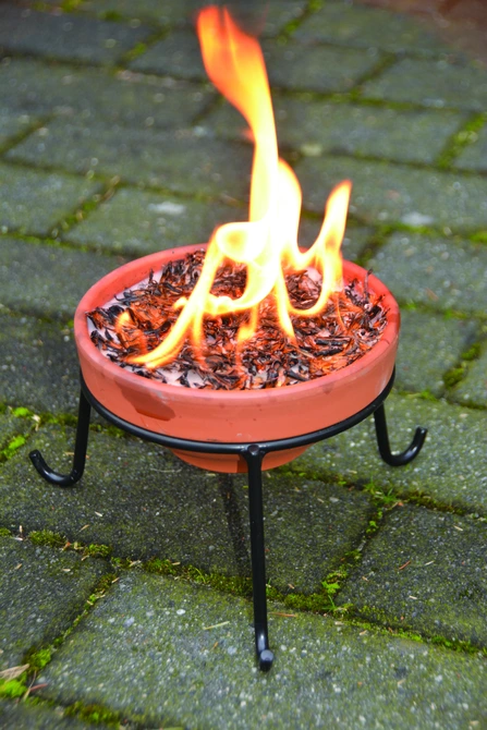 Standaard voor vuurpot ff124 laag, Esschert design, Tuincentrumoutlet